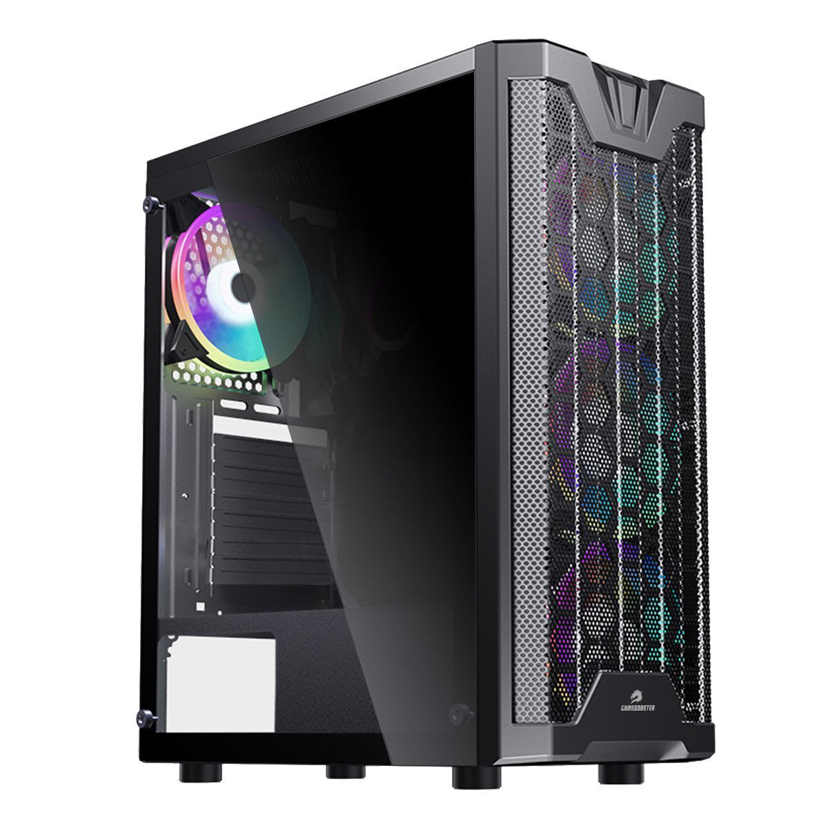 Gamebooster Gb-F3101b  Usb 3.0, Atx Mesh, Rgb Fan, Siyah Kasa