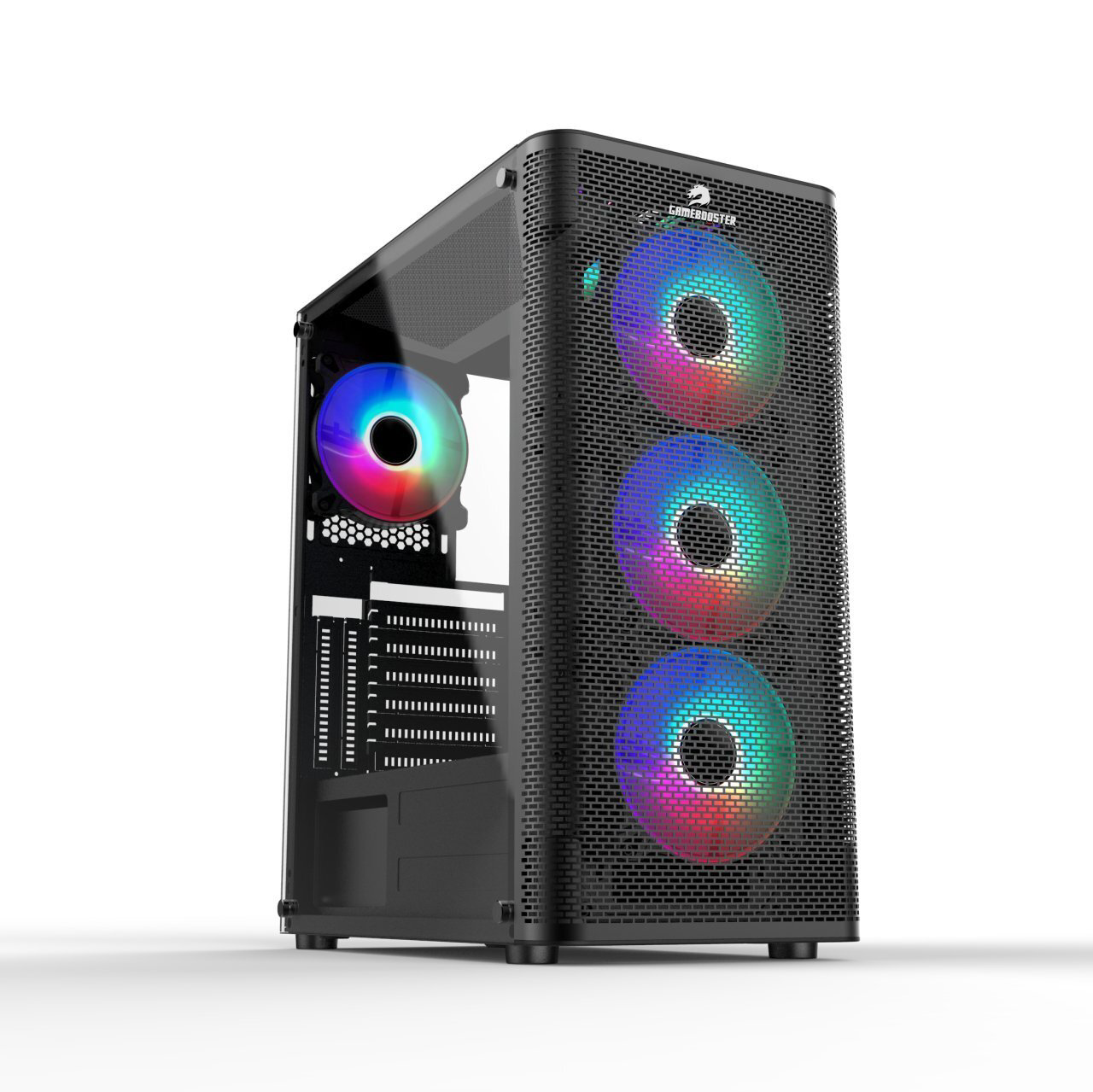 Gamebooster Gb-M206b Usb3.0 Argb Fan Siyah Metal Kasa (Psu Yok)