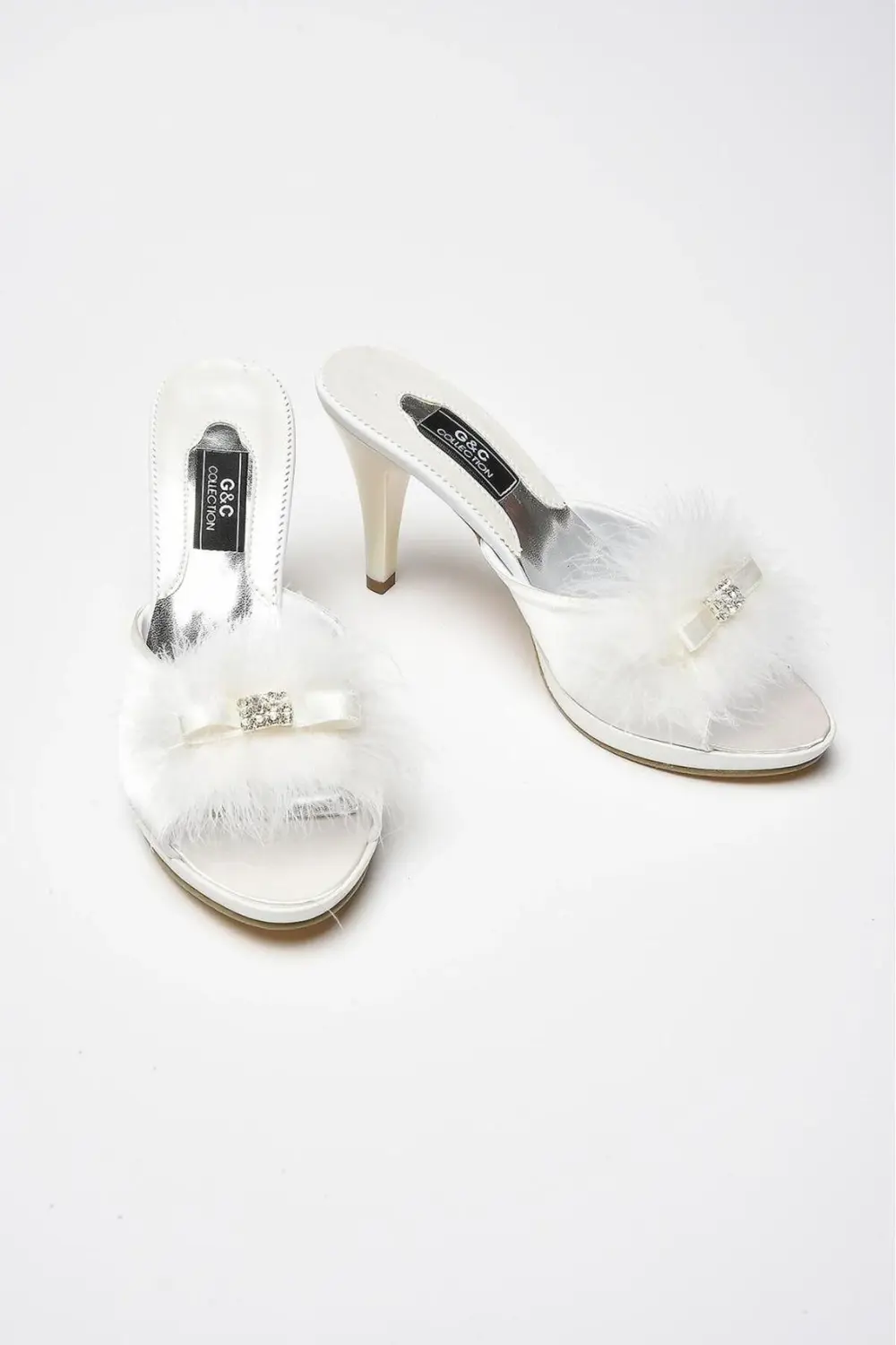 GC 175 Tüy ve Taş Detaylı Kadın Gelin Çeyizlik Hediyelik Ev Terli