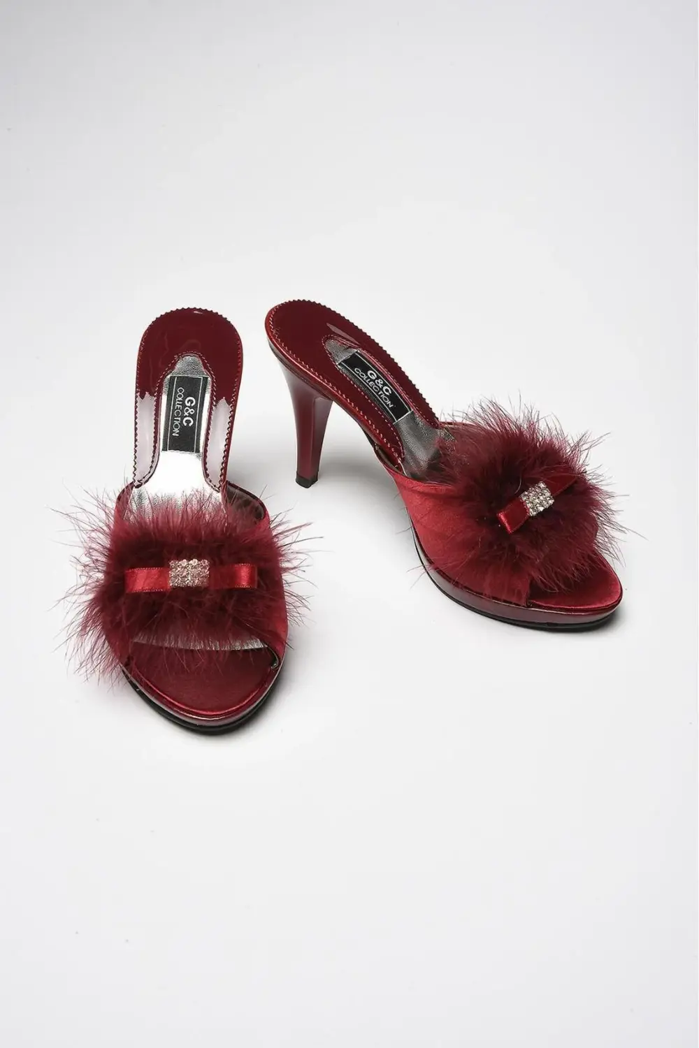 GC 175 Tüy ve Taş Detaylı Kadın Gelin Çeyizlik Hediyelik Ev Terli