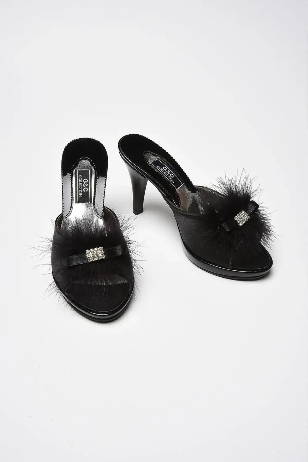 GC 175 Tüy ve Taş Detaylı Kadın Gelin Çeyizlik Hediyelik Ev Terli