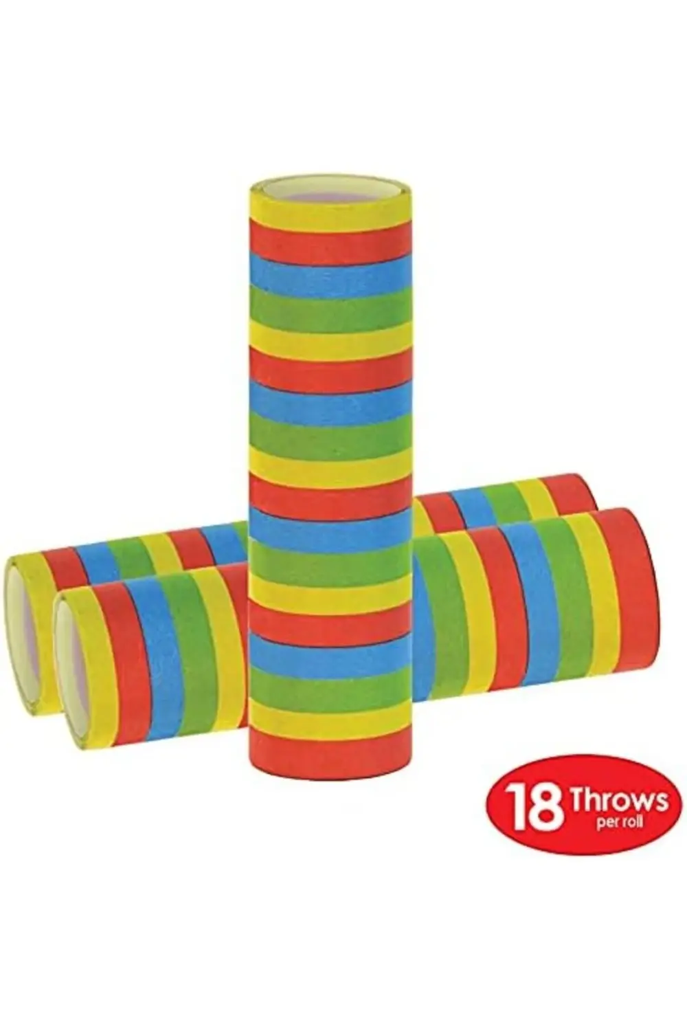 GÇAVM 88005-50 FR Serpantin Rulosu (50'li Paket), Çok Renkli Shop