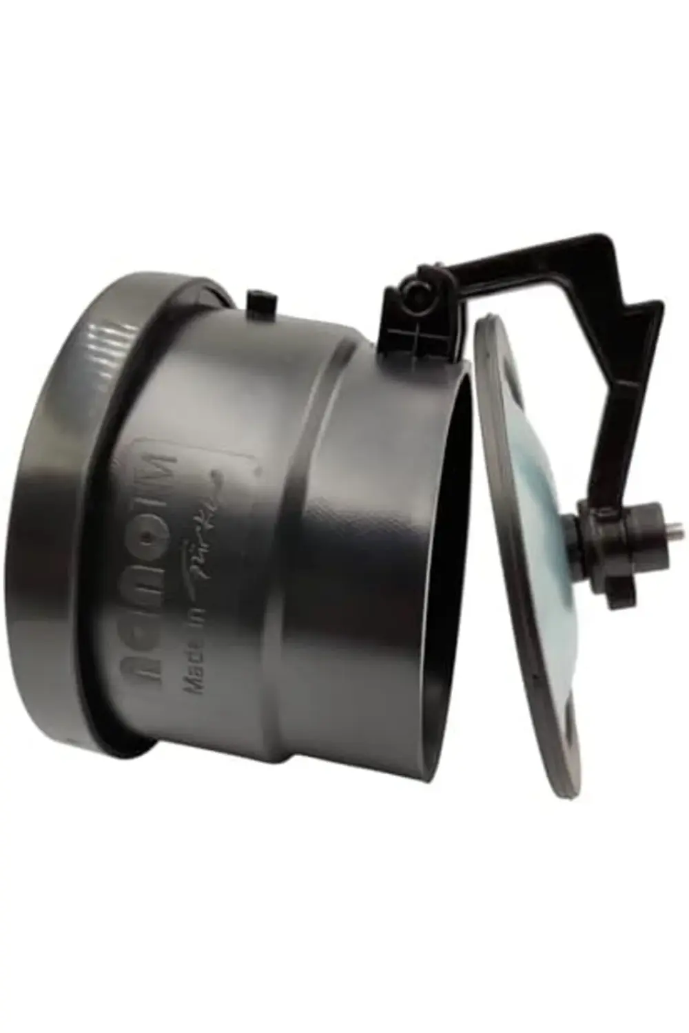 GÇAVM Atık Su Rögar Klapesi, 100'lük, Siyah, Su Baskını ve Koku Ö