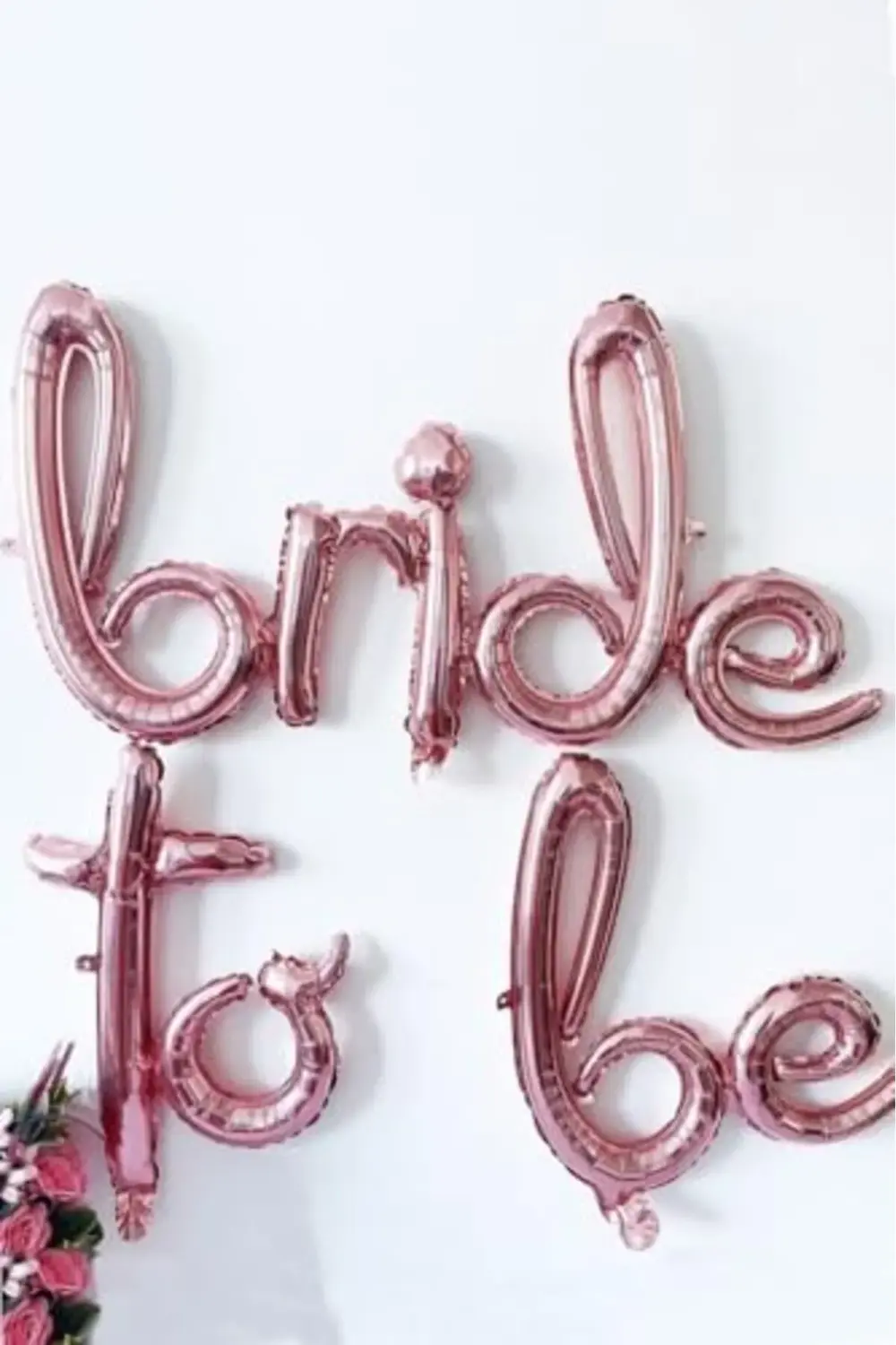 GÇAVM Bride To Be El Yazısı Folyo Balon 104x43cm 3 Parça ShopGÇ 1