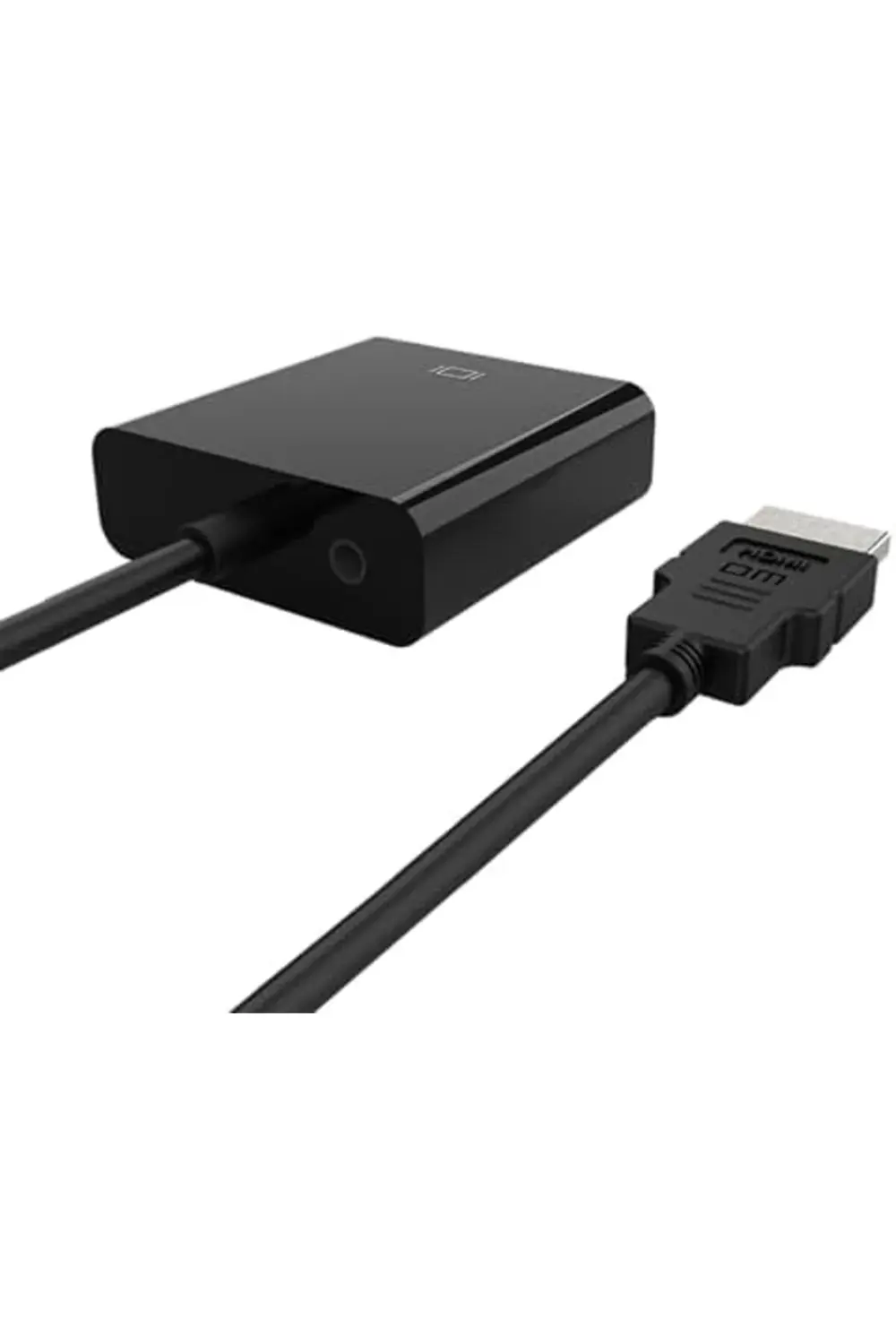 GÇAVM CHB021 HDMI to VGA Çevirici Dönüştürücü 3.5mm Aux Ses Deste