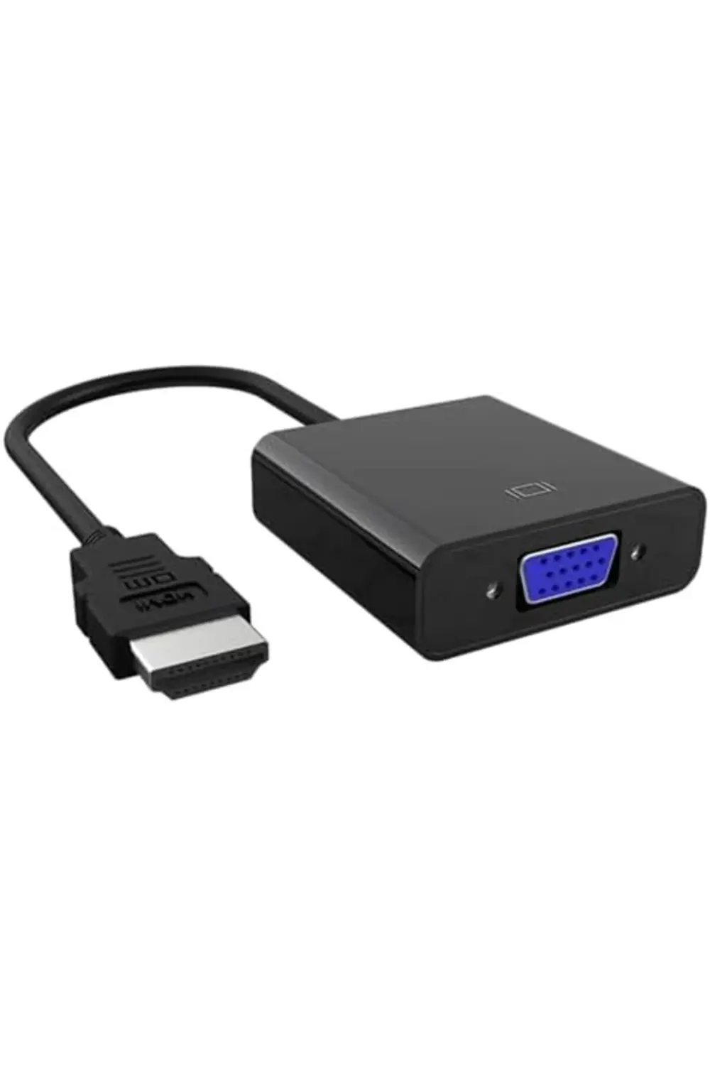 GÇAVM CHB021 HDMI to VGA Çevirici Dönüştürücü 3.5mm Aux Ses Deste