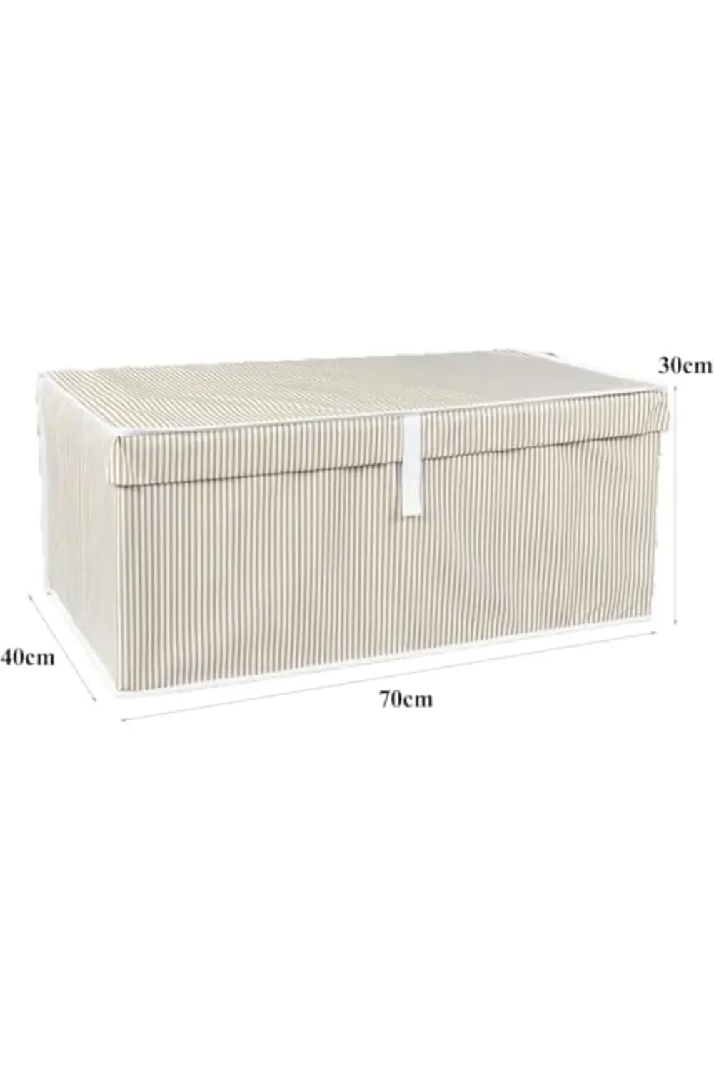 GÇAVM Home Çok Amaçlı Kapaklı Sandık Tipi Hurç Organizer – Büyük