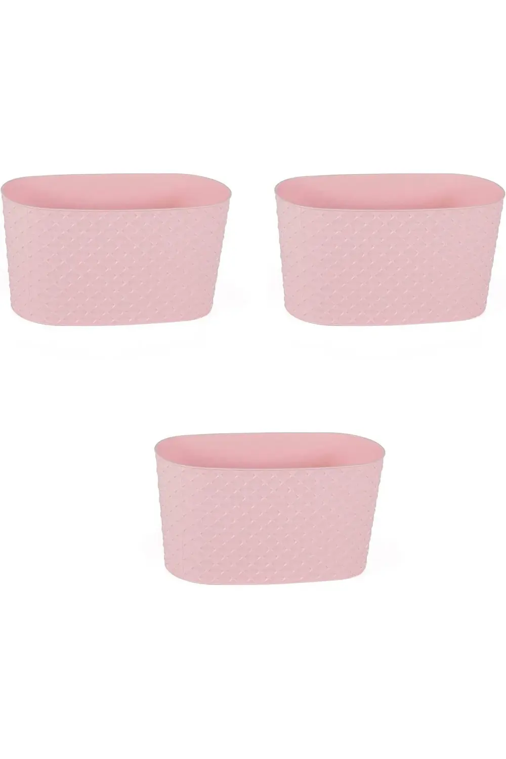 GÇAVM Kapadokya Saksı (pastel Pembe) 3 Adet ShopGÇ 1174074
