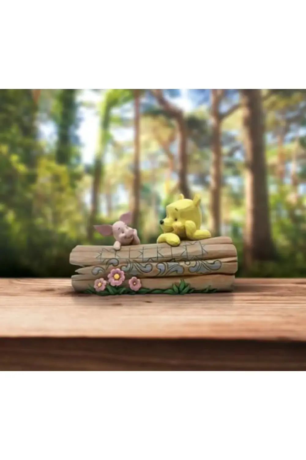 GÇAVM Traditions Pooh and Piglet On A Log figürü, 6005964, çok re