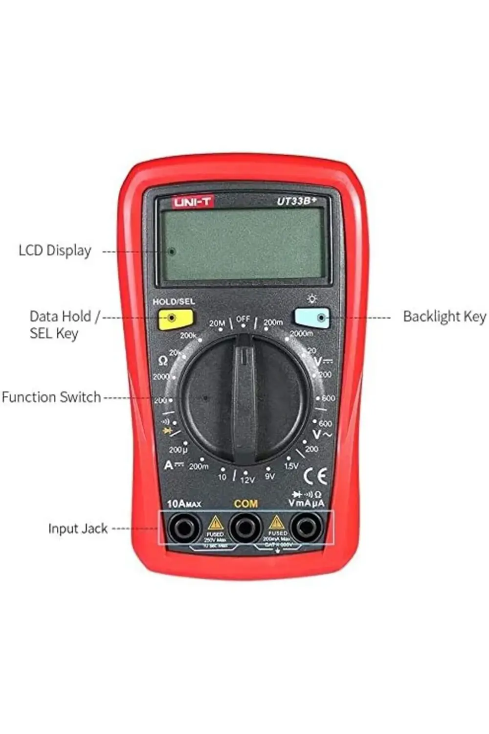 GÇAVM UT 33B+ DİJİTAL MULTİMETRE ShopGÇ 1174074