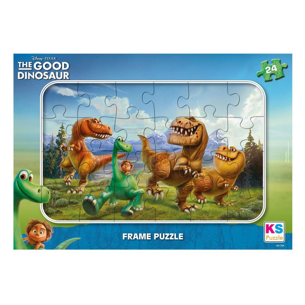 GD 704 The Good Dinosaur Frame Puzzle 24 Parça GD 704 The Good Dinosaur Frame Puzzle 24 Parça