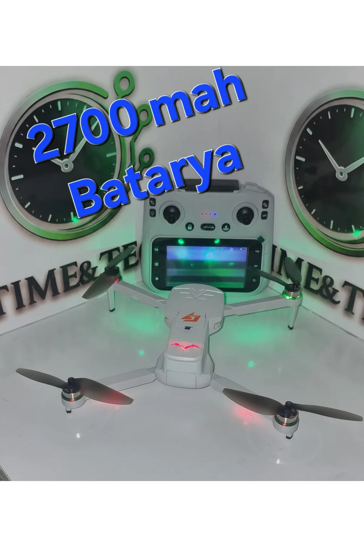 GD12 pro 4.3 ekranlı kumanda tasıma cantalı kulaklık ve akıllı bi