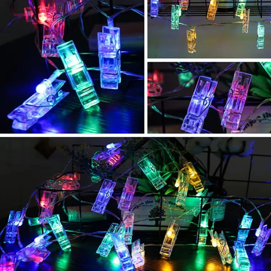 Gd972 Şerit Pilli Aydınlatma 2 Metre 10 Adet Rgb Mandal Led Fiyatı, Yorumları ve Özellikleri