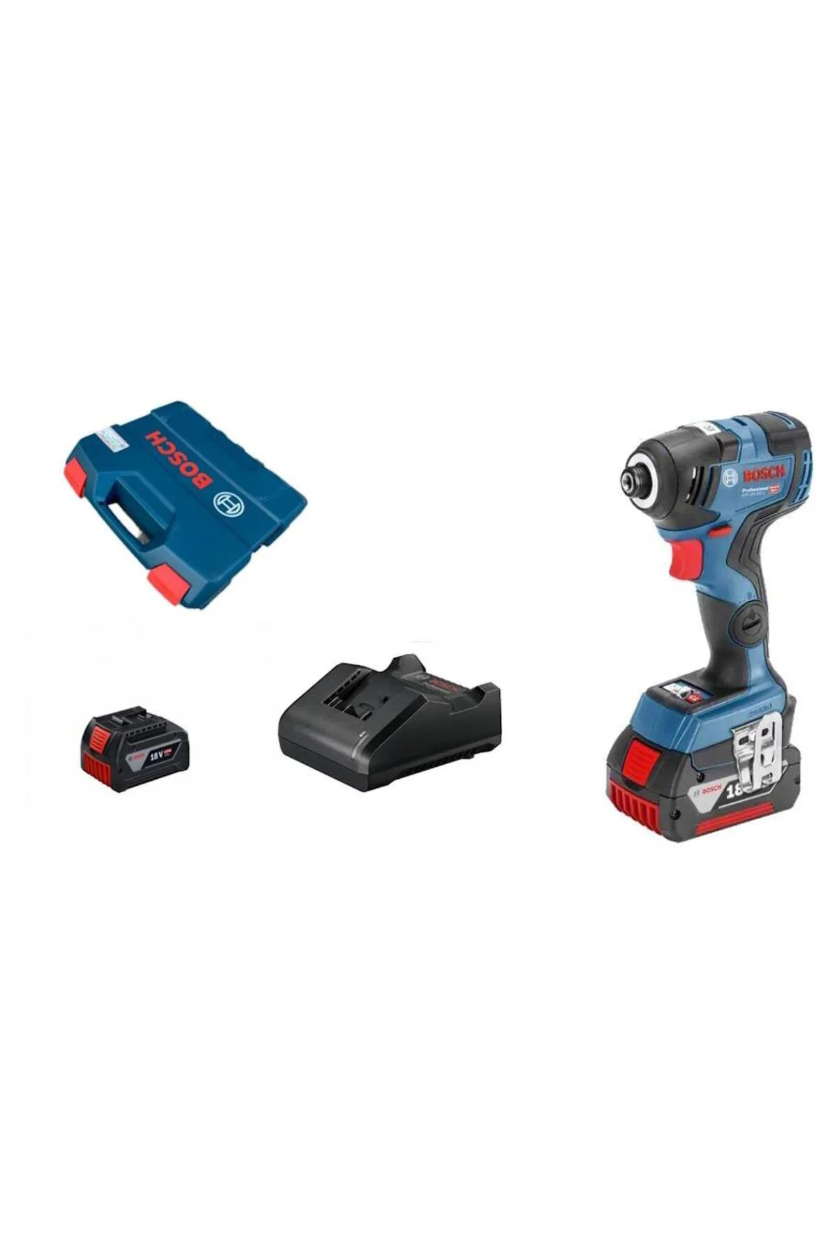 GDR 18V-200 C 2x4.0Ah Çift Akülü Somun Sıkma Makinesi GDR 18V-200 C 2x4.0Ah Çift Akülü Somun Sıkma Makinesi