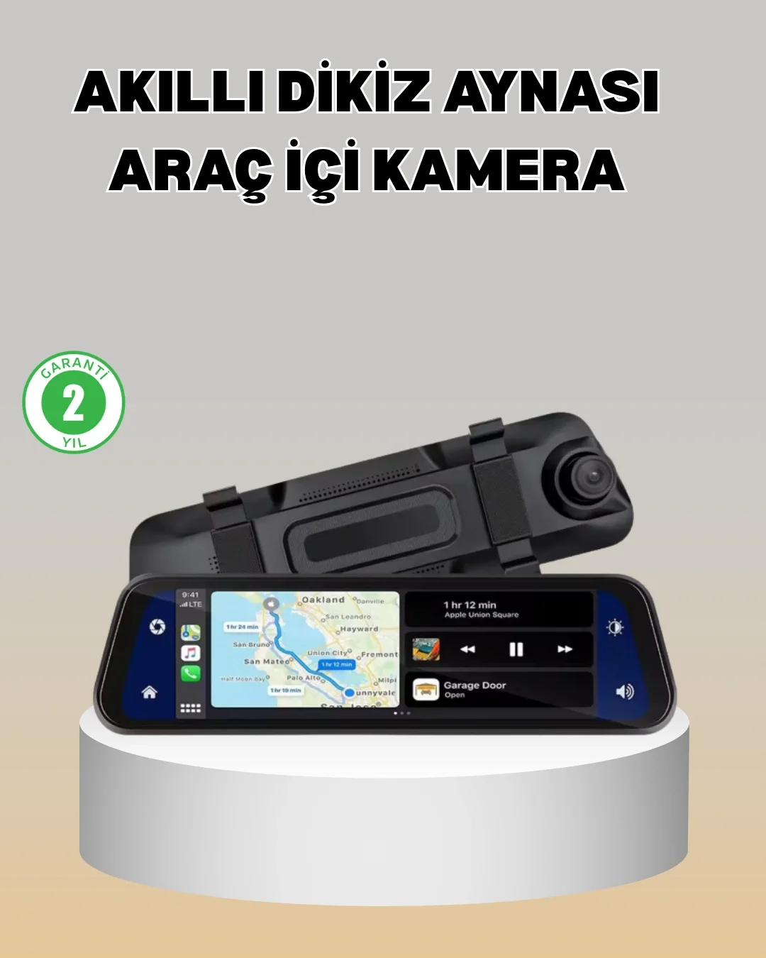 Gece Görüşlü Araç Dikiz Aynası Kamera Park Monitörlü Gece Görüşlü Araç Dikiz Aynası Kamera Park Monitörlü