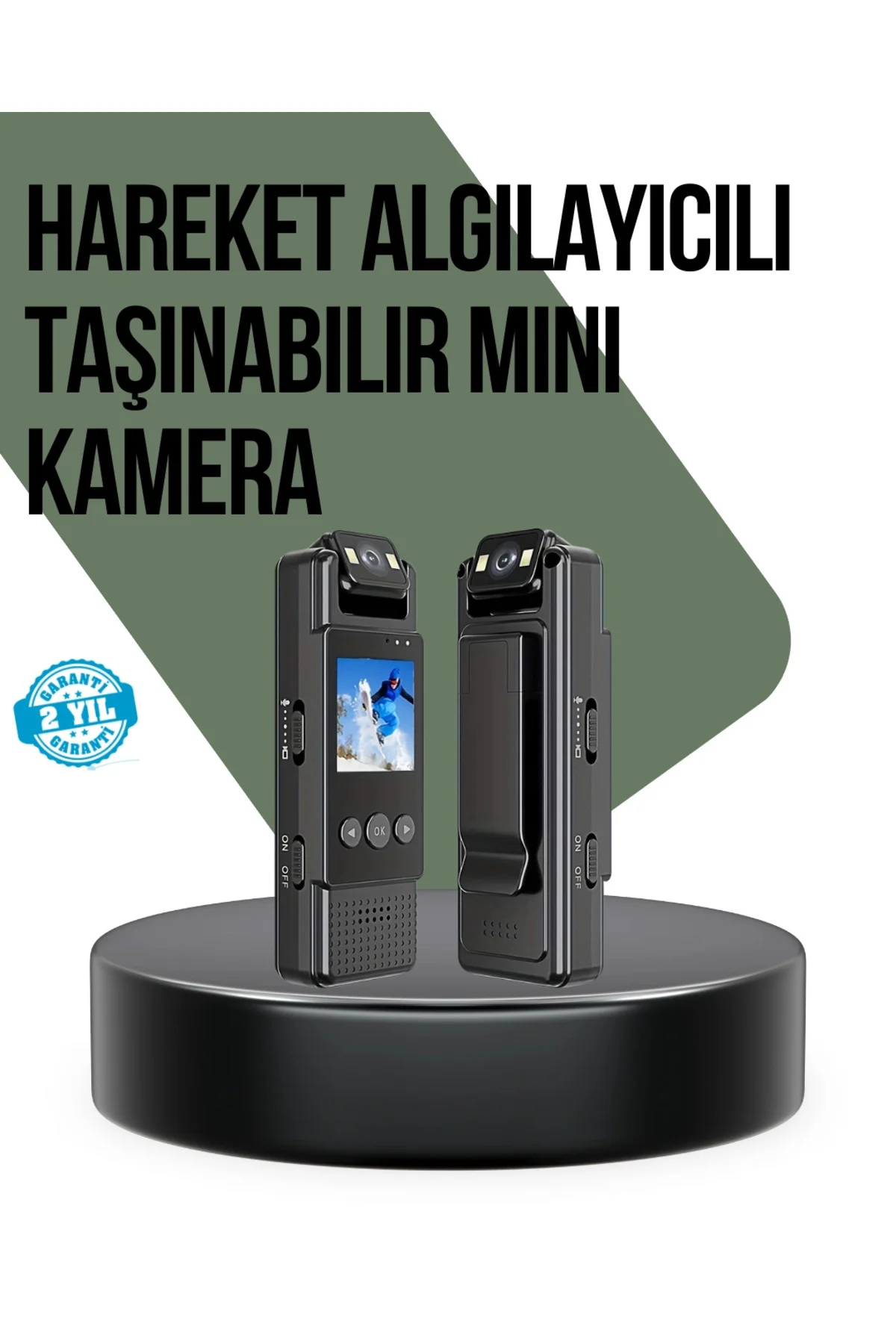 Gece Görüşlü Döngüsel Kayıt Destekli Mini Kamera Gece Görüşlü Döngüsel Kayıt Destekli Mini Kamera