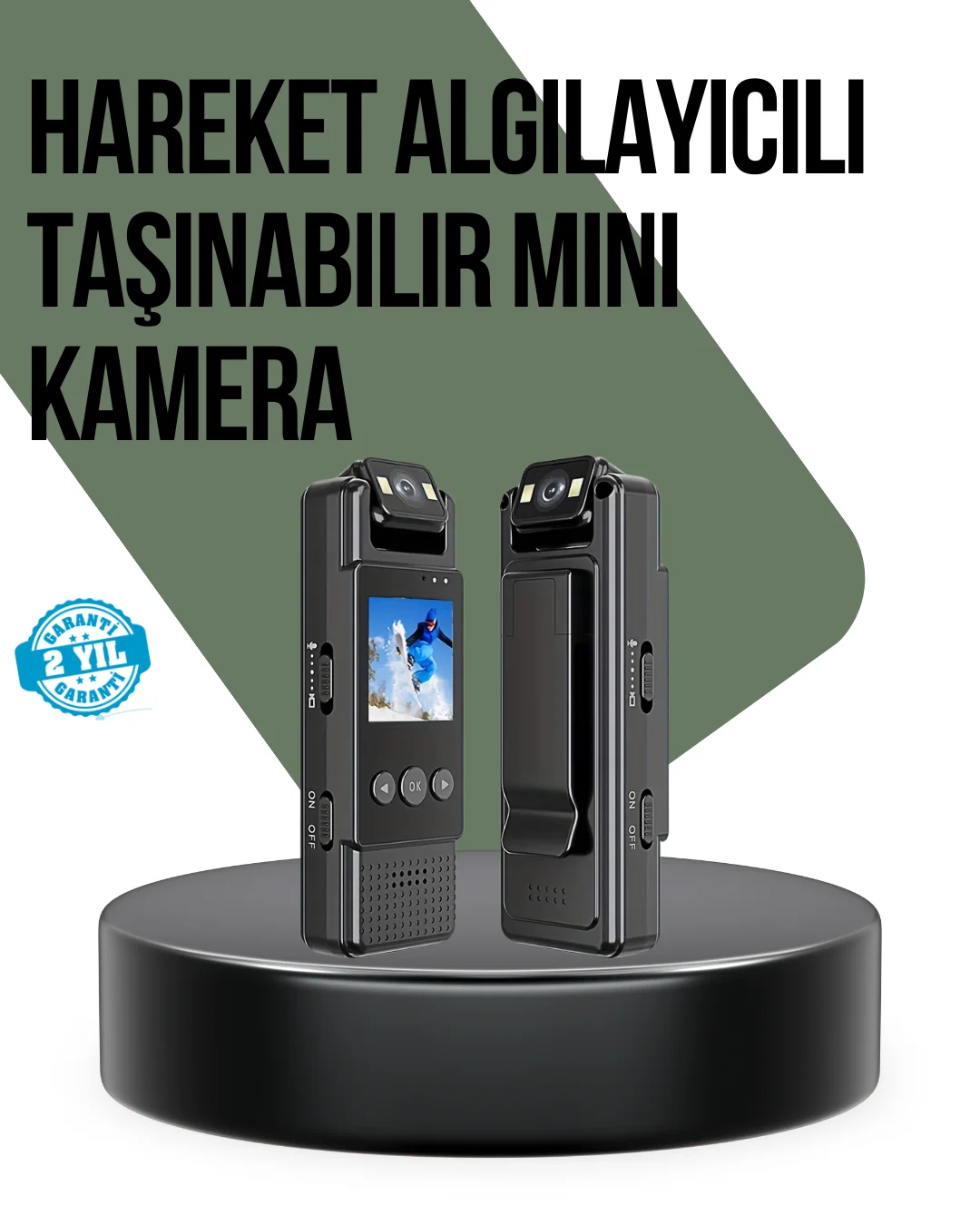 Gece Görüşlü Döngüsel Kayıt Destekli Mini Kamera Gece Görüşlü Döngüsel Kayıt Destekli Mini Kamera