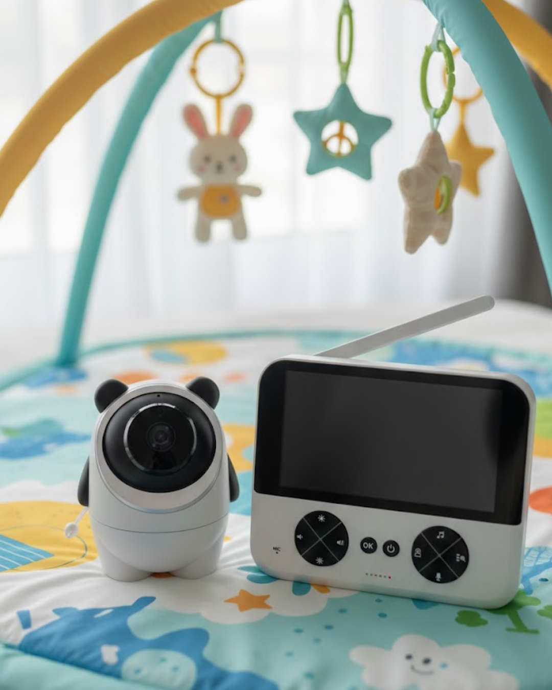 Gece Görüşlü Güvenli Bebek Monitörü 720P HD Görüntü