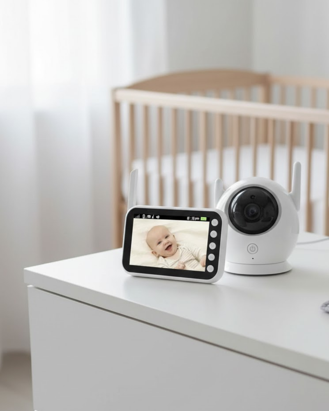 Gece Görüşlü Hareket Takipli Bebek Kamera Sistemi