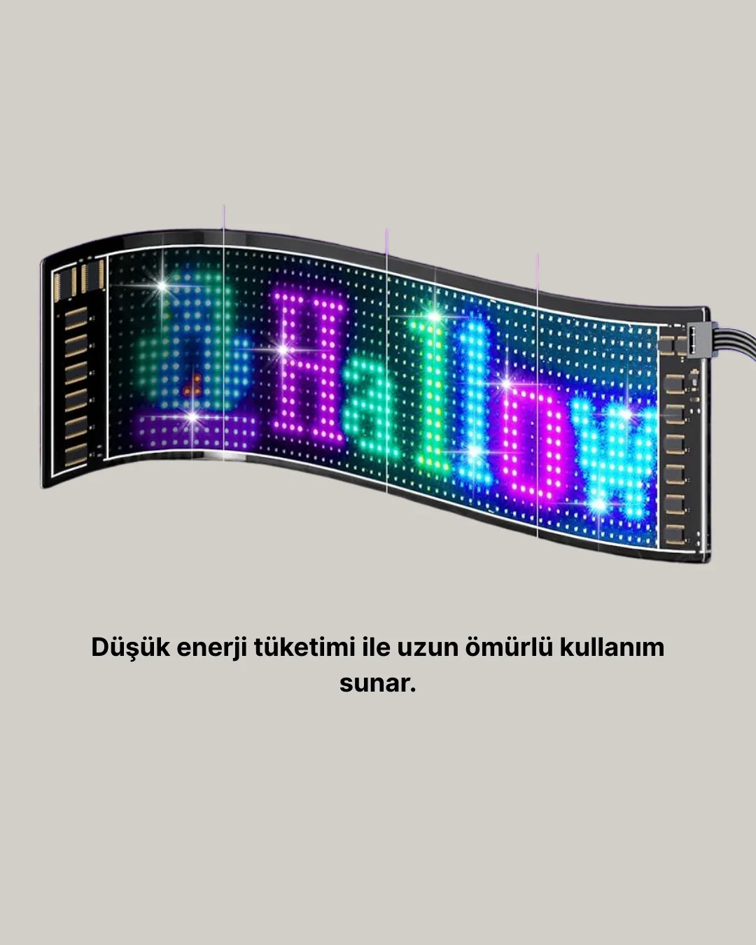 Gece Kullanıma Uygun  Pixel RGB LED Panel Estetik Atmosfer Işığı Fiyatı, Yorumları ve Özellikleri