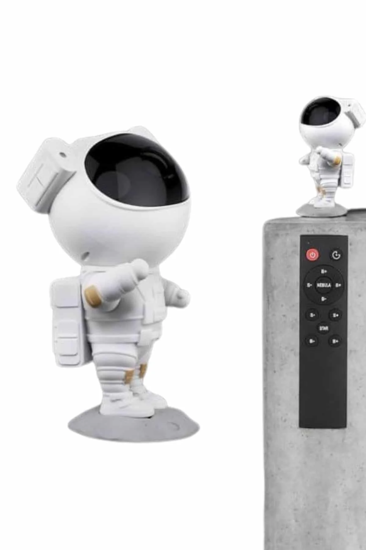 Gece Lambası Astronot Bluetooth Hoparlörlü Galaksi Işık Projektör