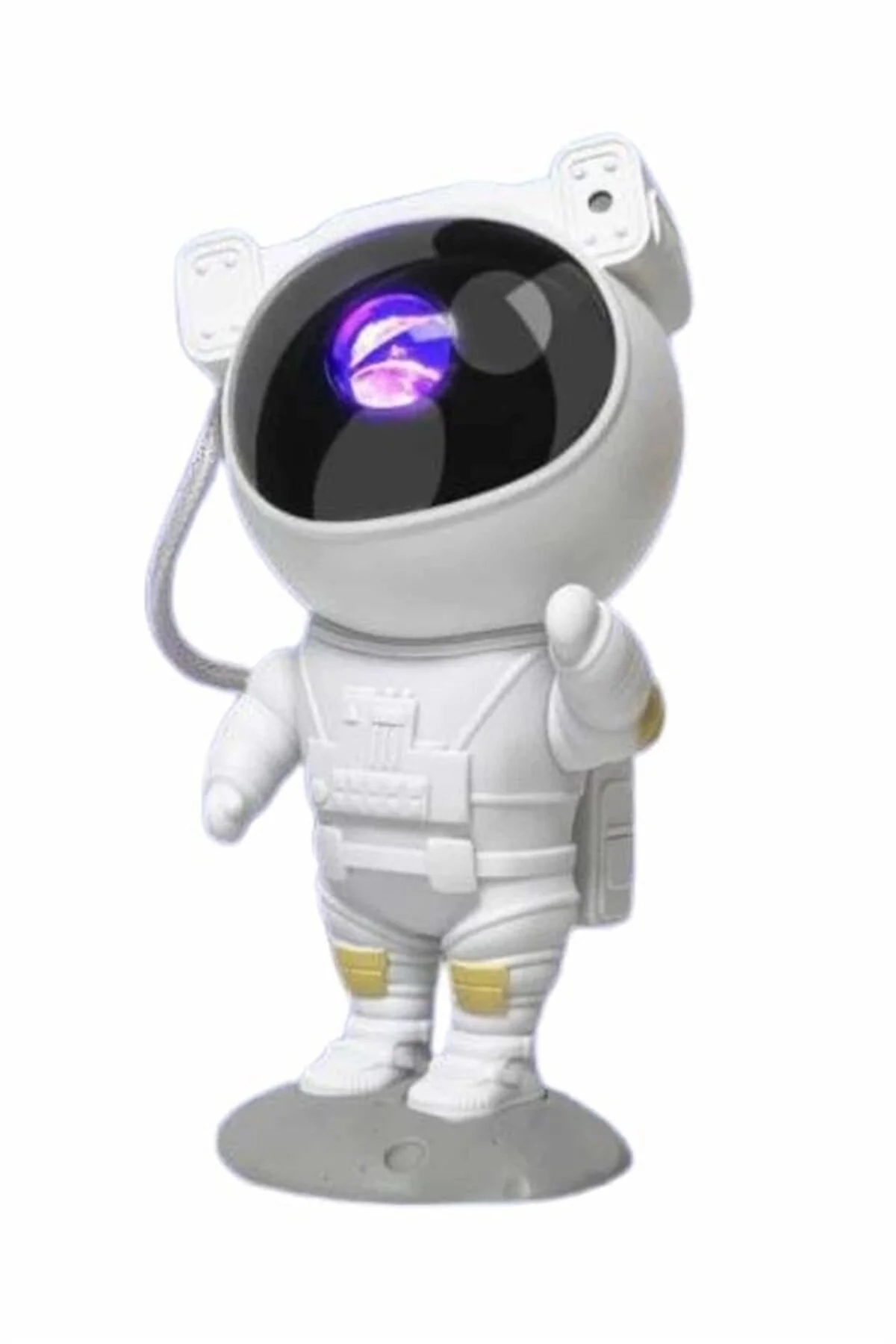 Gece Lambası Astronot Bluetooth Hoparlörlü Galaksi Işık Projektör