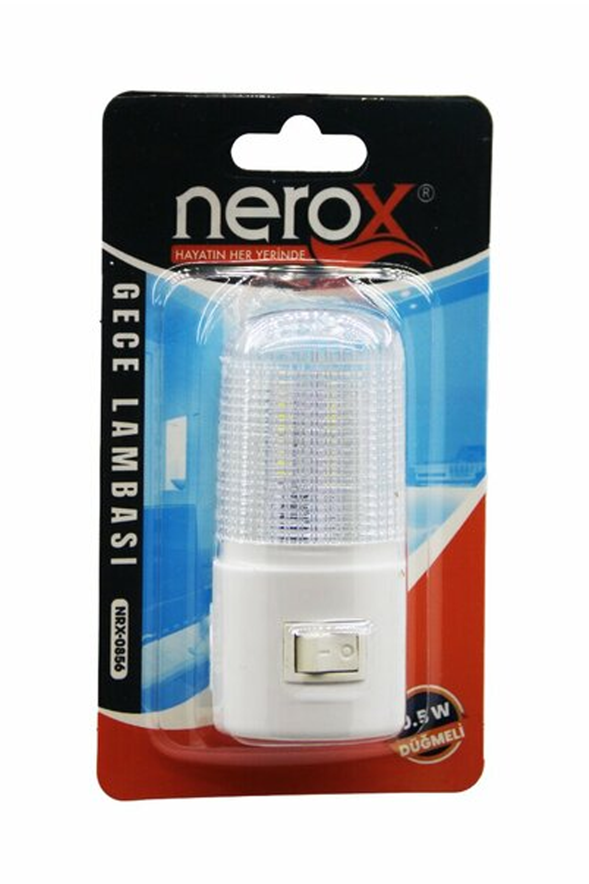 Just Cheap Store Gece Lambasi Silindir Anahtarli Nrx-0856