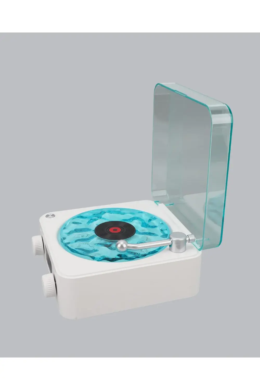 Kanonik Education Gece Lambası Stereo Bluetooth Hoparlör Dijital Saatli Vintage Tas