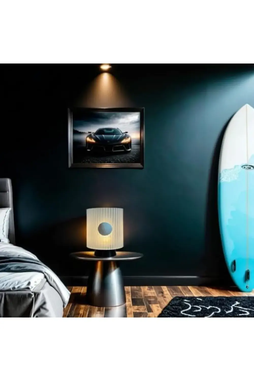 Gece Lambası - Voleybol Dekoratif Lamba - Genç Odası İçin Hediye