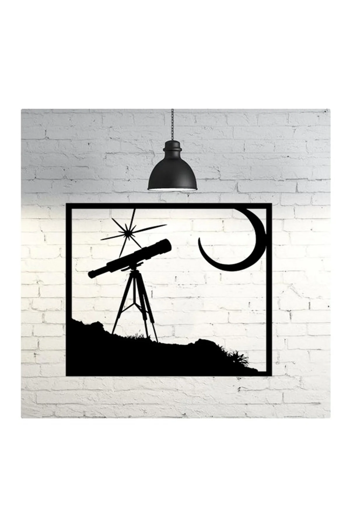 Gece Yıldızları Duvar Dekoru 22 Cm