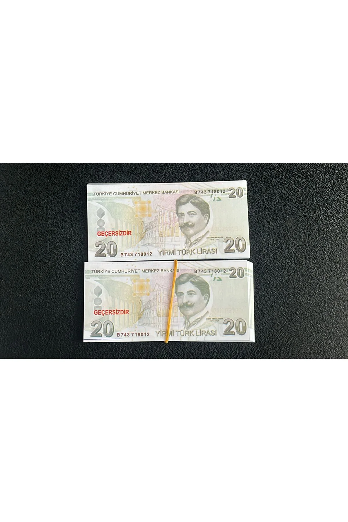 Geçersiz Şaka Düğün Parası Sahte1 Para 100 Adet Oyun Parası 20 TL