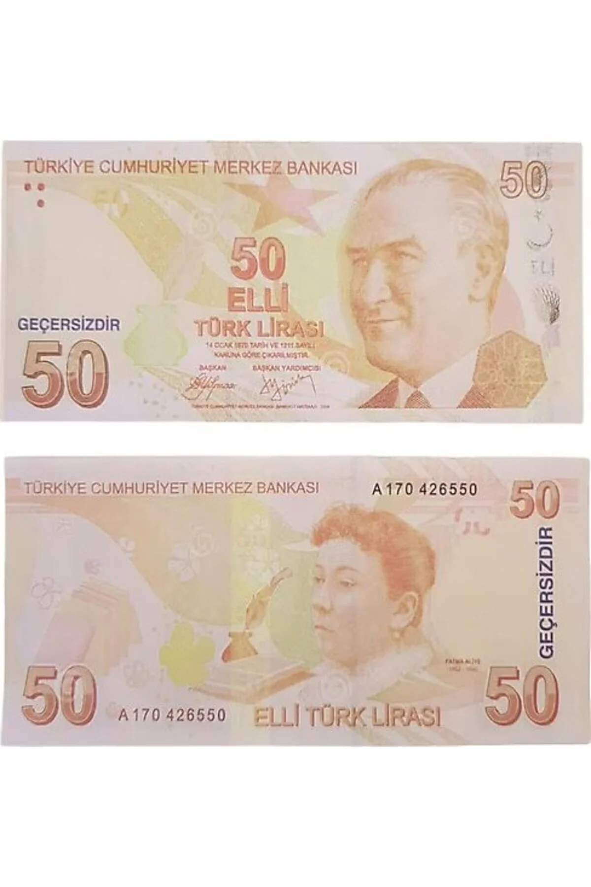 Geçersiz Şaka Düğün Parası Sahte1 Para 100 Adet Oyun Parası 50 TL