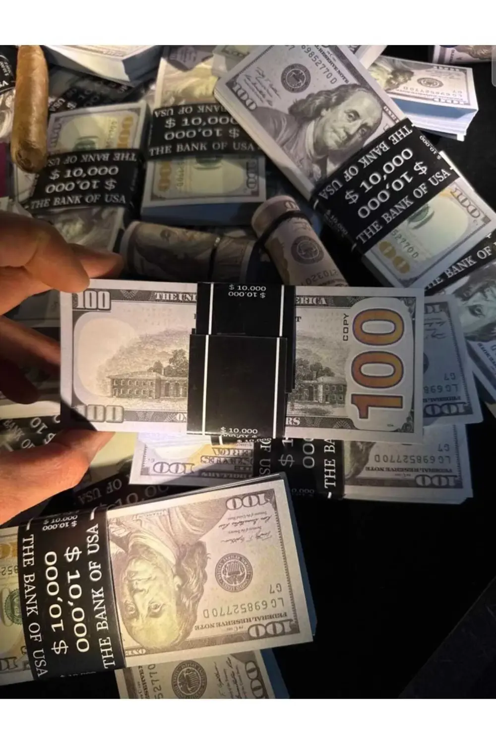 Geçersiz Şaka Parası Sahte1 Para Kagıdı 100 Adet Oyun Parası 10.0