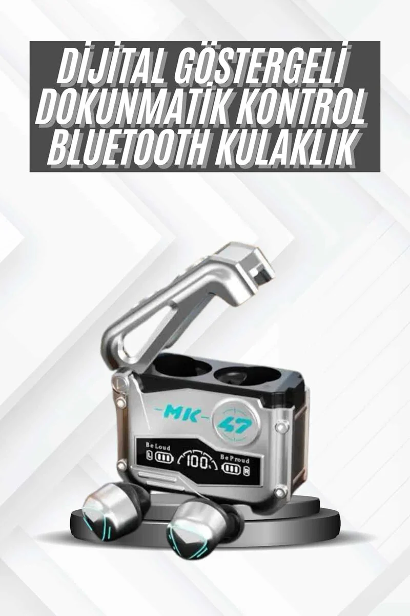 Gecikme Önleyici Oyuncu Kulaklığı Bluetooth 5.0 ANC Özellikli MK47 - Uzun Pil Ömrü ve Düşük Gecikme