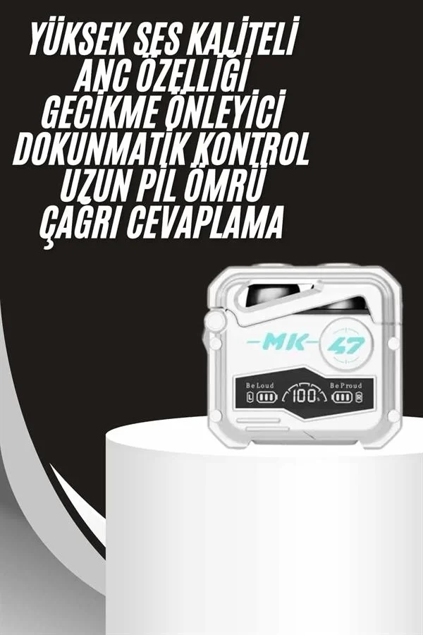 Gecikme Önleyici Oyuncu Kulaklığı Bluetooth Bağlantılı ANC Özelli Fiyatı, Yorumları ve Özellikleri