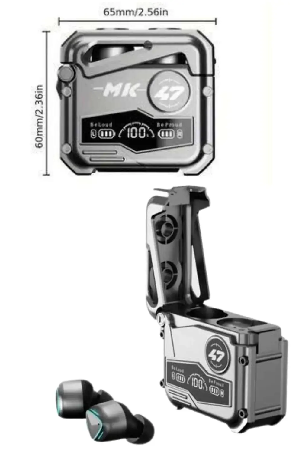 Gecikme Önleyici Oyuncu Kulaklığı Bluetooth Bağlantılı ANC Özelli