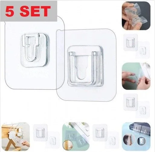 Geçmeli Klips Eşya Sabitleme Askısı 5 SET Fiyatı, Yorumları ve Özellikleri