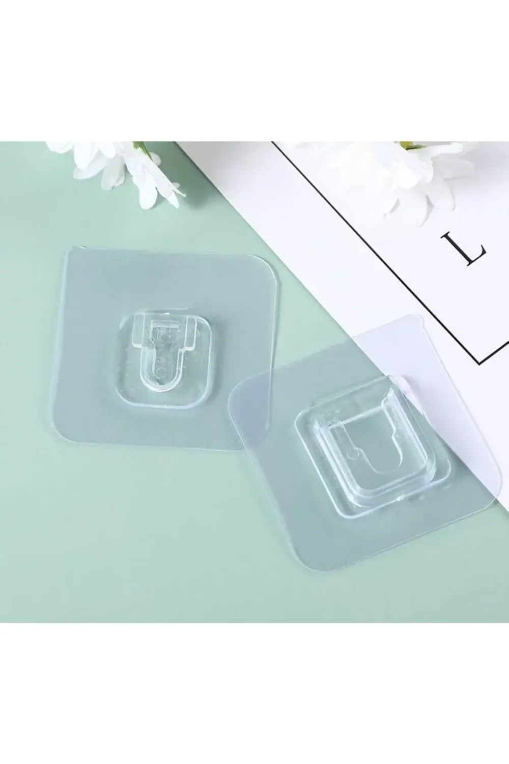 Geçmeli Klips Eşya Sabitleme Askısı 5 Set