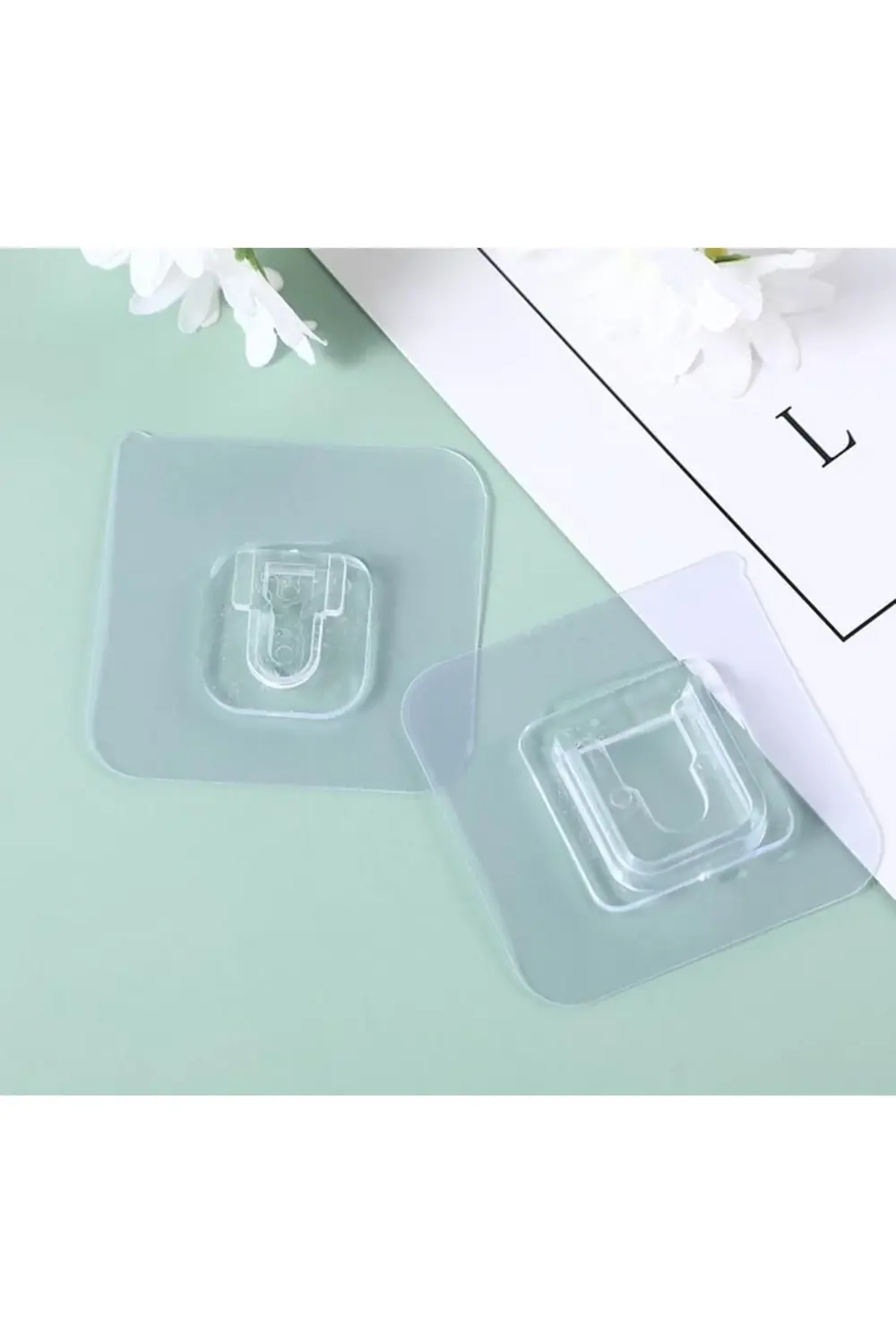 Geçmeli Klips Eşya Sabitleme Askısı 5 SET