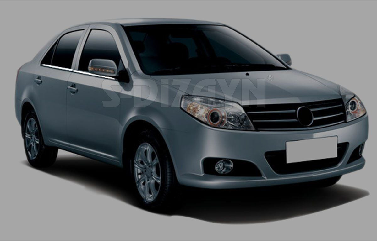 Geely Familia Uyumlu Krom Cam Çıtası 6 Parça 2009 Üzeri