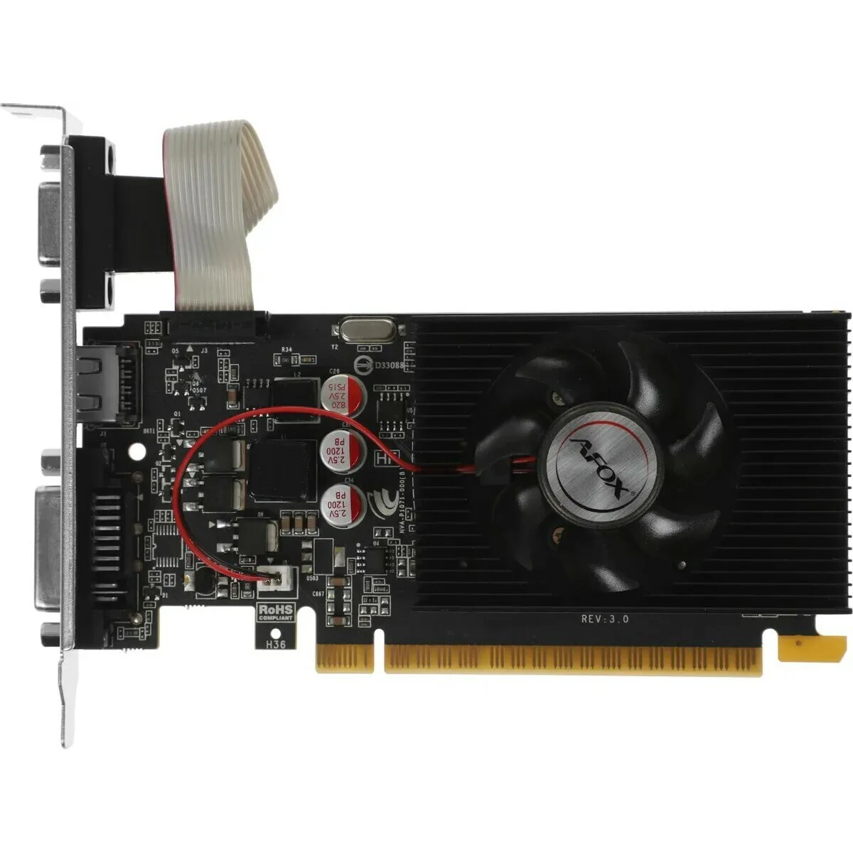 GEFORCE AF730-2048D3L6 LP GT730 2GB DDR3 1XVGA 1XHDMI 1XDVI