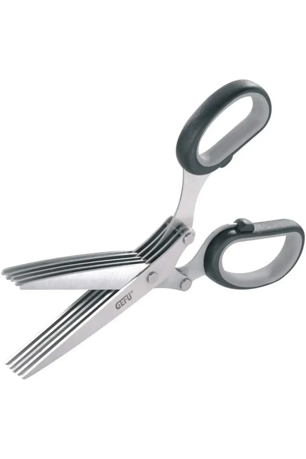 Gefu 12660 Cutare ot makası, temizleme taraklı, 19,4 x 8 x 1,8 cm