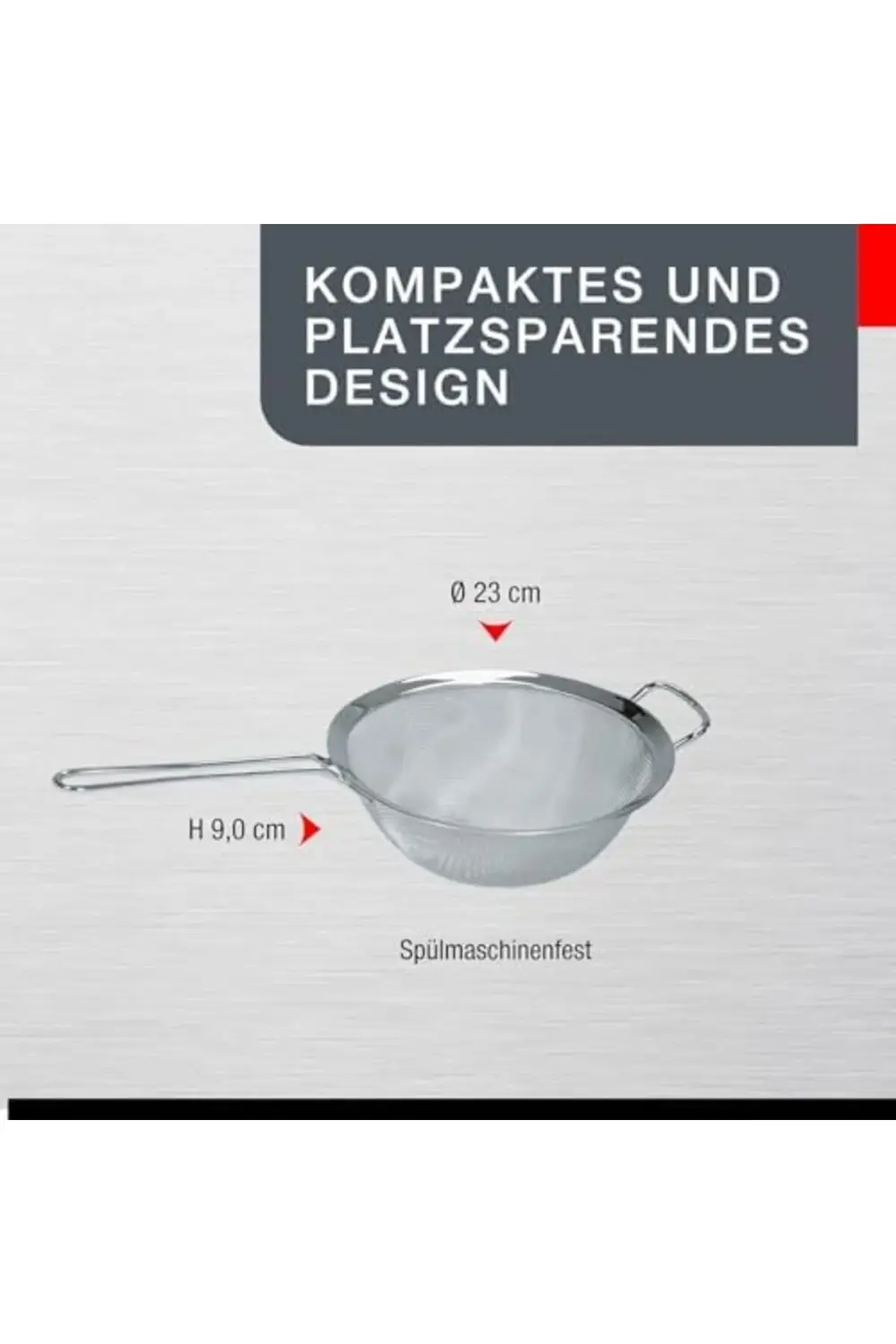 Gefu 15504 Süzgeç Paso, 23 cm 1178227