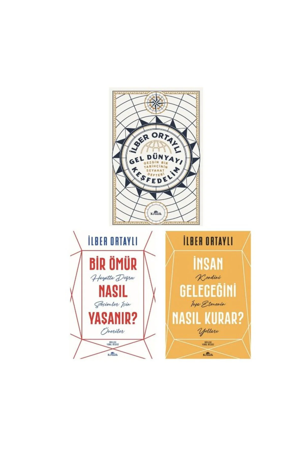 gel dunyayi kesfedelim + bir omur nasil yasanir + insan gelecegi nasil kurar =3 set