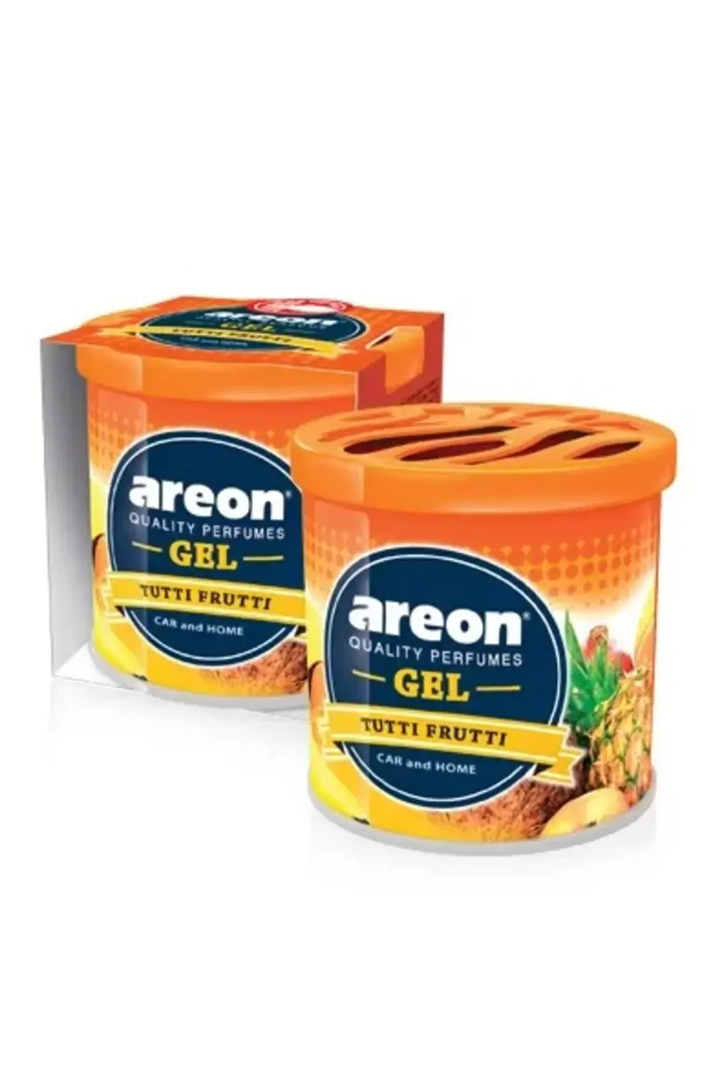 GEL (JEL) CAN Tutti Furitti Büyük Boy Oto Araç Bardaklık Kokusu