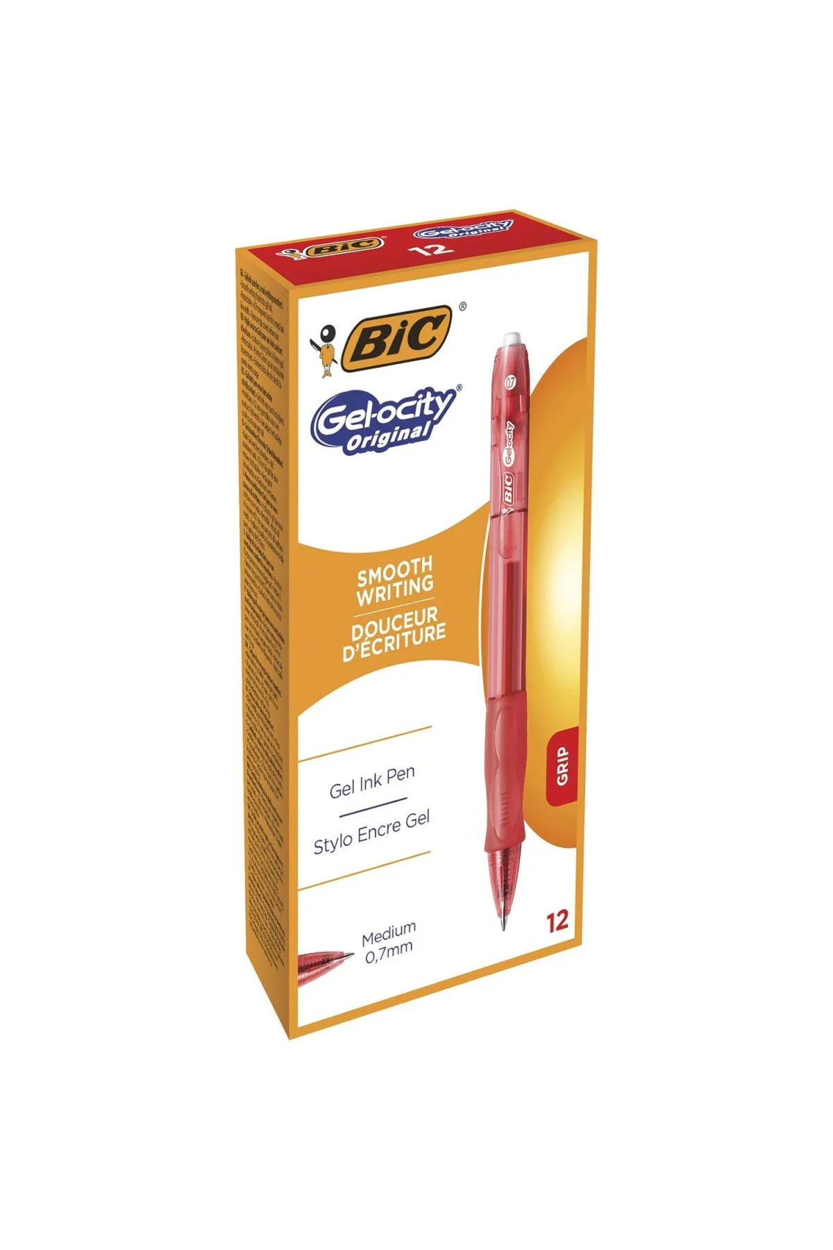 Gel-ocity Original Jel Kalem, Kırmızı Jel Kalem 12'li Kutu, 0.7 m Gel-ocity Original Jel Kalem, Kırmızı Jel Kalem 12'li Kutu, 0.7 m