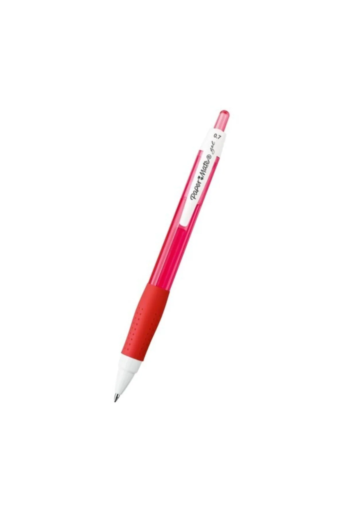 Gel Silkwriter Üstten Basmalı Jel Tükenmez Kalem 0.7mm Kırmızı (1