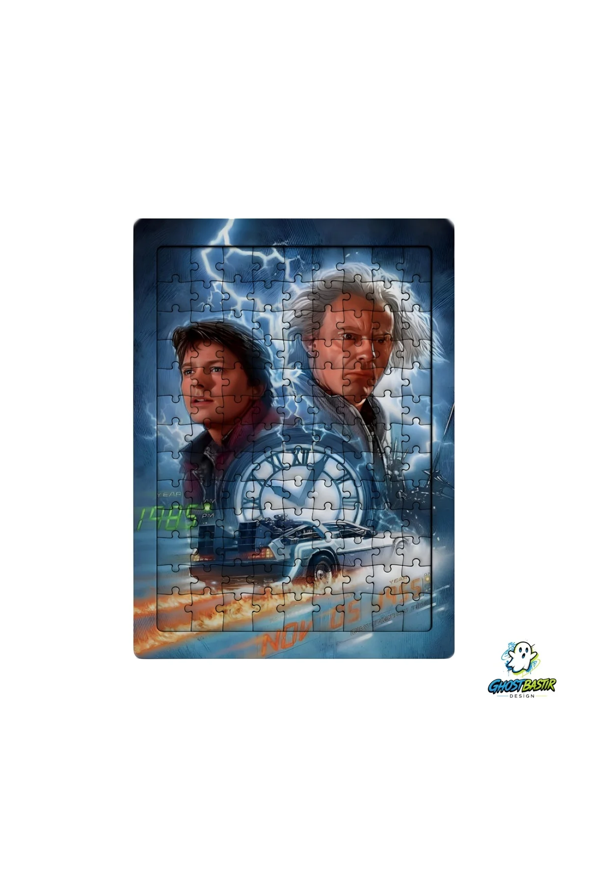 Geleceğe Dönüş 99 Parça Ayaklı Puzzle – Dekoratif Çocuk Yapbozu 0153