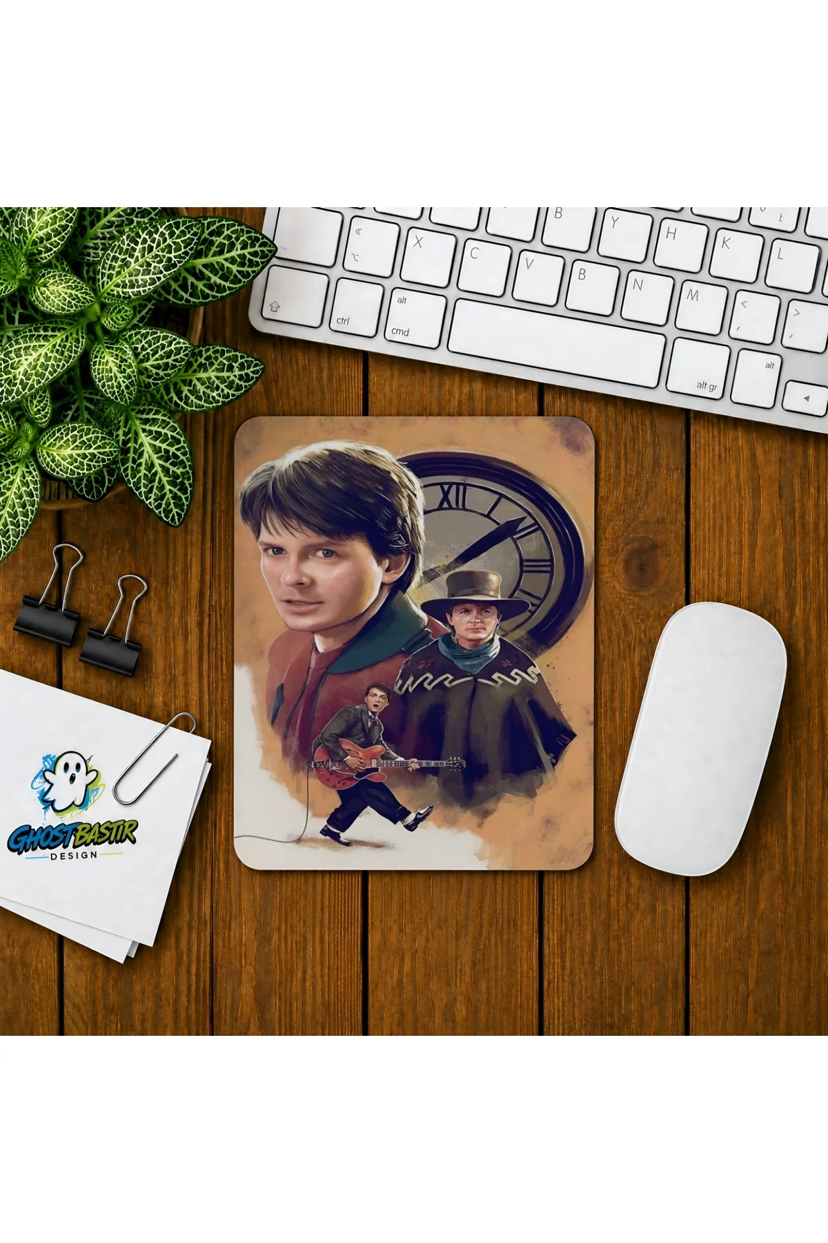 Geleceğe Dönüş Baskılı Oyuncu Mousepad 086