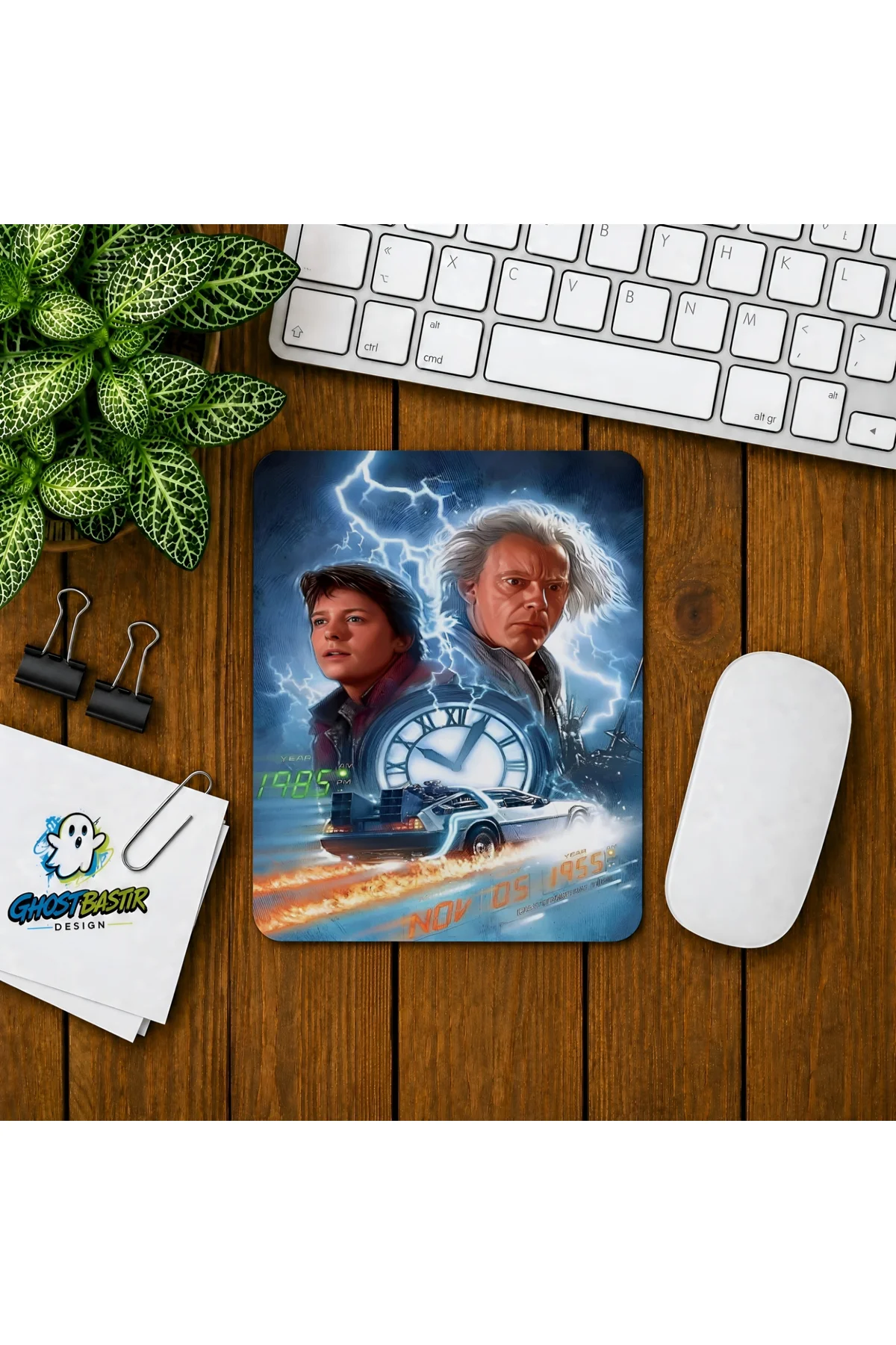 Geleceğe Dönüş Baskılı Oyuncu Mousepad 084